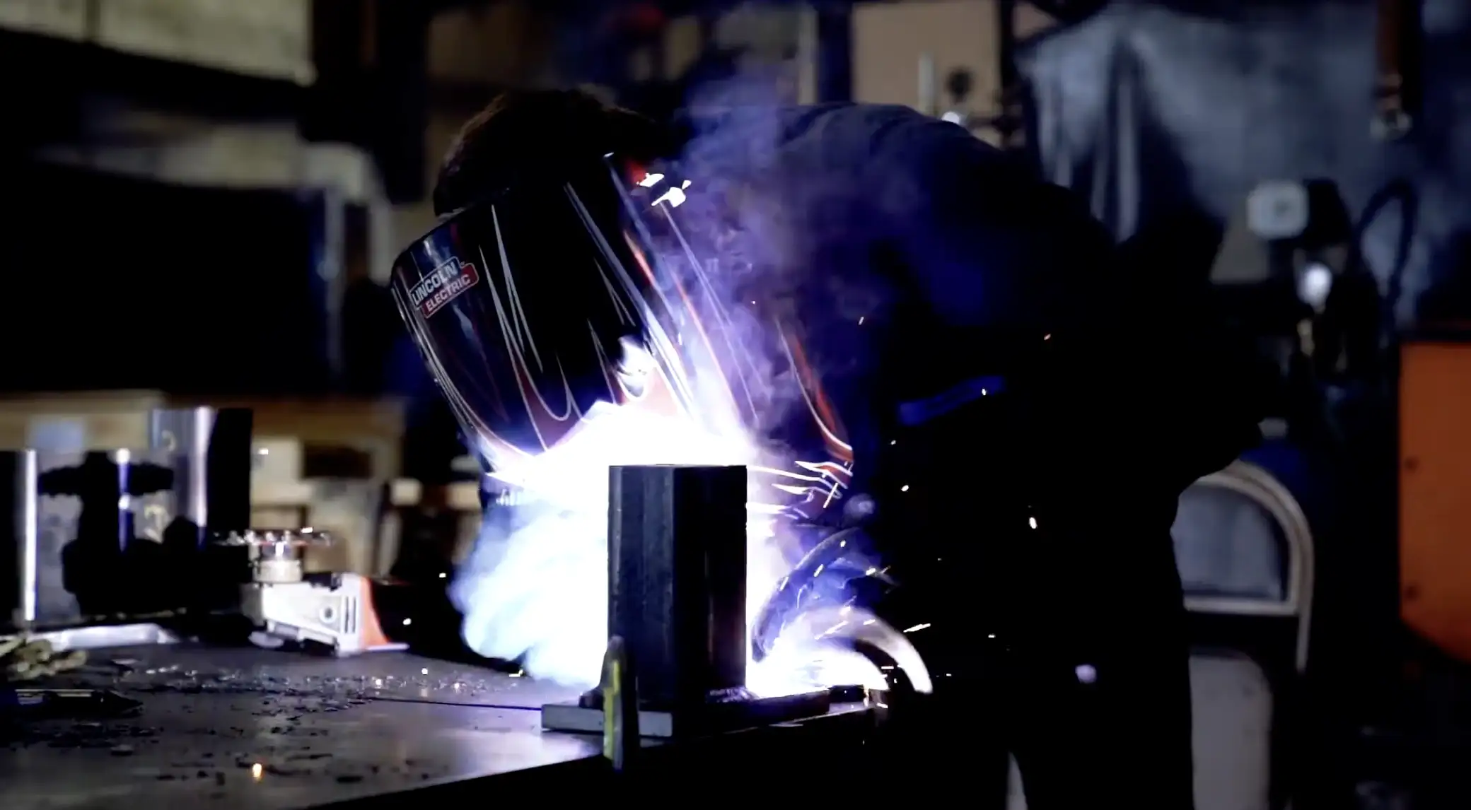 Watch our live welding work