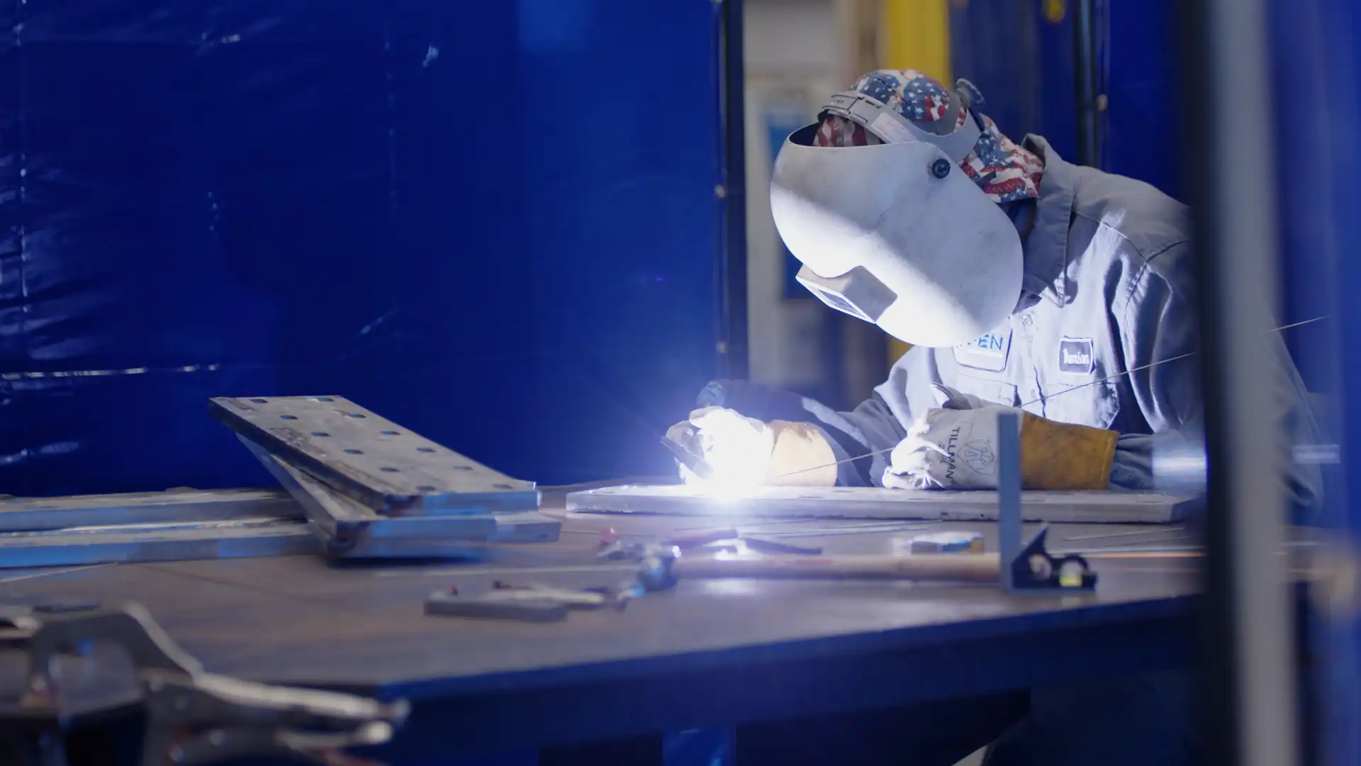 Welding service at Pen Manufacturing